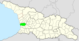 Municipalita Lančchuti na mapě