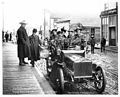 Gen. Adolphus Greely and party arriving at the Golden Gate Hotel, Nome (Aug. 1905)