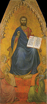 Giovanni da milano, cristo in trono e angeli.jpg