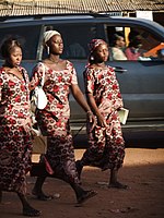 Malian girls going to school Going to High School.jpg