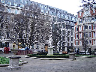 <span class="mw-page-title-main">Golden Square</span> Square in Soho, London