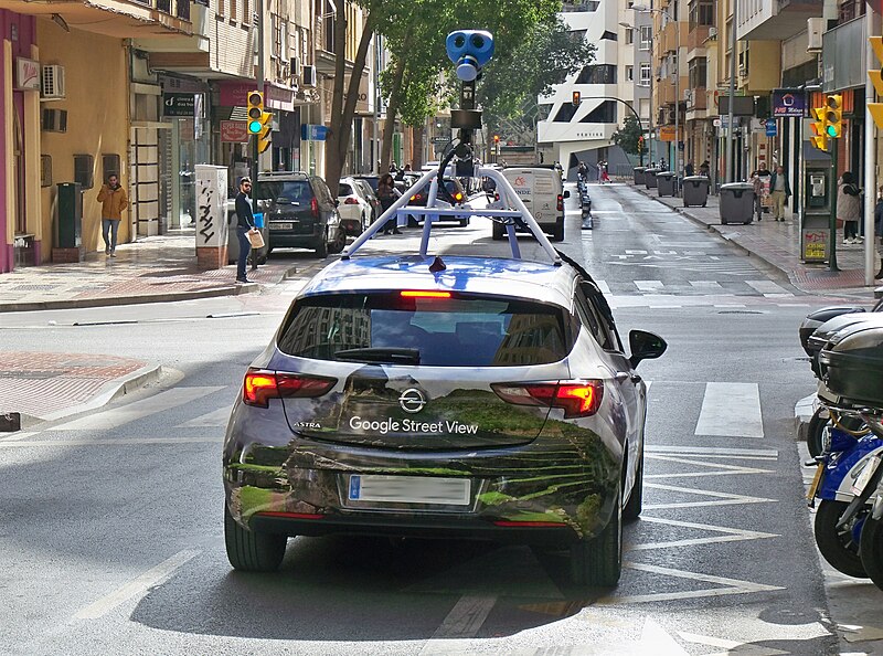 File:Google Street View Camera Car in Malaga.jpg