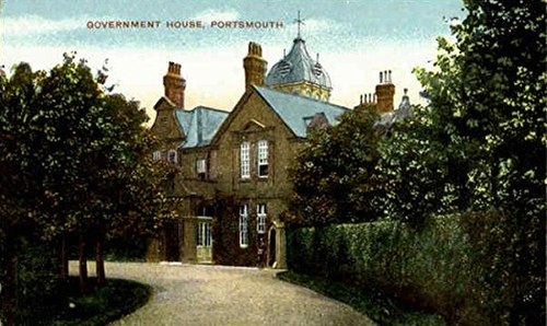 Government House, Cambridge Road, Portsmouth, command headquarters from 1882 to 1901