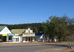 Old buildings on the outskirts of Grabouw