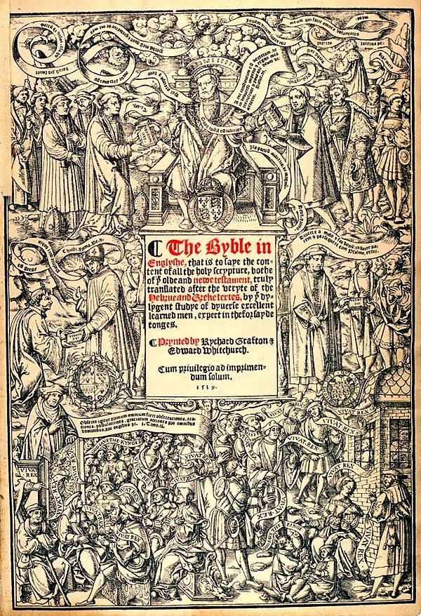 Title page of the 1539 edition.