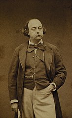 Foto Gustave Flaubert omkring 1880