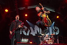 Rancid performing at Hellfest in 2023