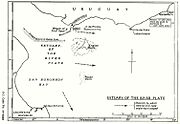 HMSO Graf Spee map of River Plate