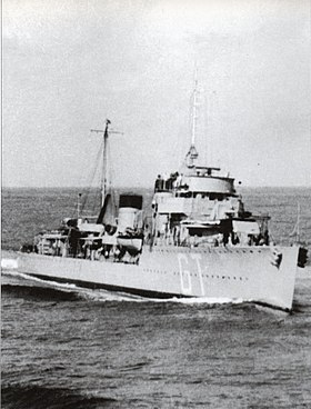 Suuntaa-antava kuva artikkelista HNLMS Van Ghent (1926)