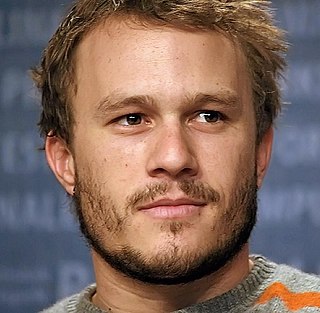 Heath Ledger Australian actor