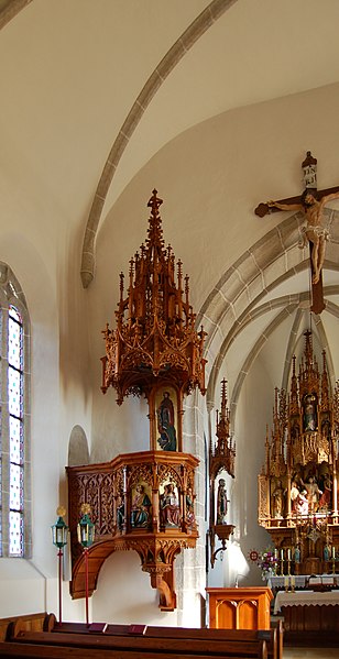 File:Herzogsdorf - Pfarrkirche Kanzel d.jpg