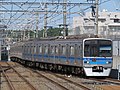 北総7300形7818編成としてリースされていた頃の3748編成 （2016年8月 東松戸駅）