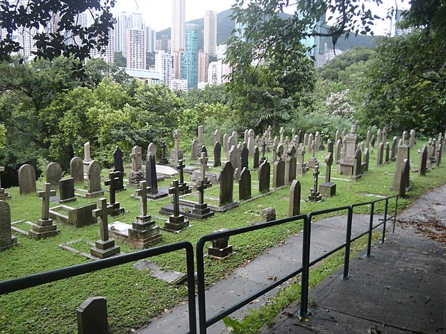 Hong Kong Cemetery in Happy Valley