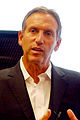 Howard Schultz, Starbucks CEO, at Borders Books on State Street Chicago, IL, USA (April 12, 2011)