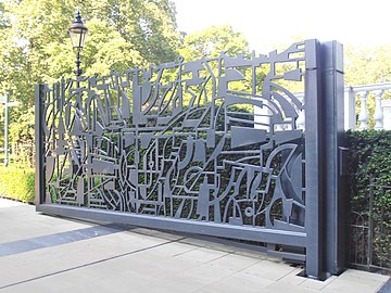 Hyde Park Gates (2010) by Wendy Ramshaw