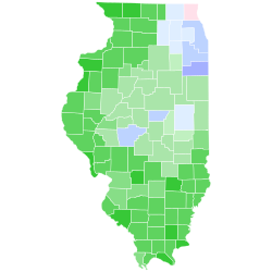Results by county:
Raoul
20-30%
30-40%
40-50%
Quinn
20-30%
30-40%
40-50%
50-60%
60-70%
Rotering
20-30% Illinois Attorney General Democratic primary, 2018.svg