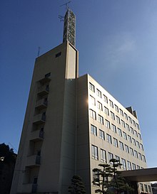 本社のある今治造船本社ビル