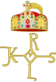 Imperial Monogram of Charlemagne, Holy Roman Emperor.svg