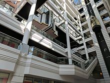 Interior of the Cray Plaza building atrium Interior of Cray Plaza in Saint Paul MN.jpg