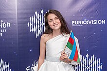 JESC 2018 partisipants. Fidan Huseynova (Azerbaijan).jpg