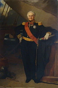 Portrait de Jacques Bergeret, vice-amiral, 1858, château de Versailles.