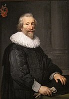 Portrait of David De Ruyter (1580-1663) 1639. oil on panelmedium QS:P186,Q296955;P186,Q106857709,P518,Q861259. 100 × 75 cm (39.3 × 29.5 in). Honolulu, Honolulu Museum of Art.