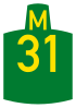 Escudo da rota metropolitana M31