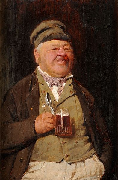 Файл: Иоганн Фердинанд Hintze Ein Gutes Glas Bier.jpg