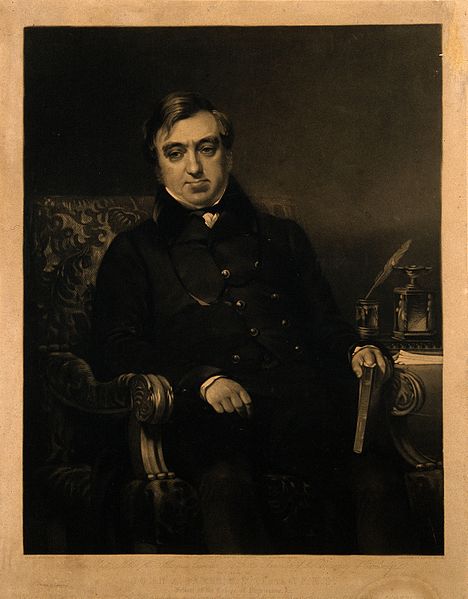 File:John Ayrton Paris. Mezzotint by S. Bellin, 1840, after C. Sk Wellcome V0006590.jpg