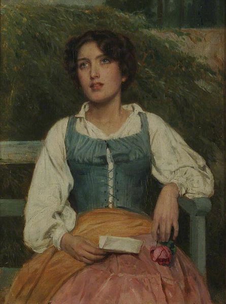 File:John Bagnold Burgess - Portrait of a young woman with a love letter.jpg