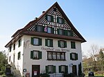 Gasthof Zum Kreuz (former lower mill) with sawmill and barn