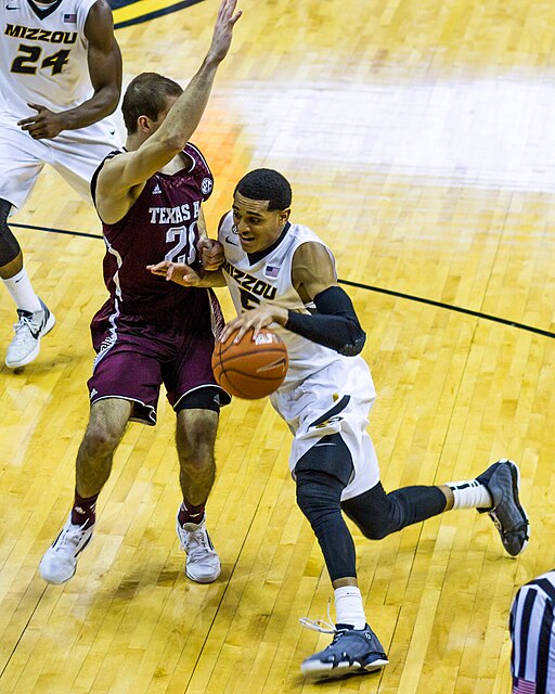 Jordan Clarkson with Missouri in 2014