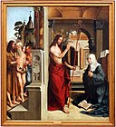 Jorge alfonso, retablo della madre di dio, 1515, 05 apparizione di cristo risorto alla vergine 1.jpg