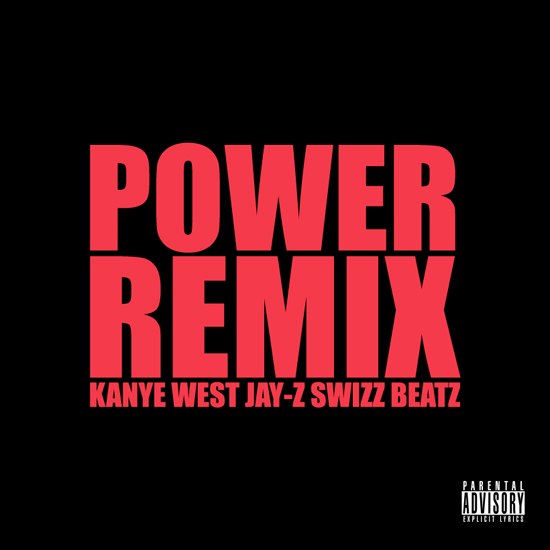 "Power (Remix)" was released as a free single through West's G.O.O.D. Fridays program.