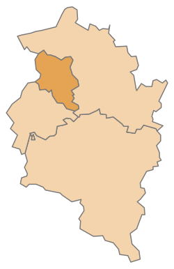 okres Dornbirn na mapě Vorarlberska