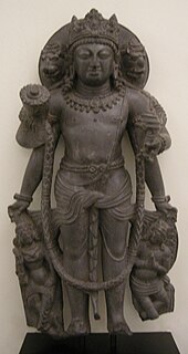 Ayudhapurusha personified divine weapons in Hindu art