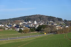 Kirchweiler nyugatról nézve