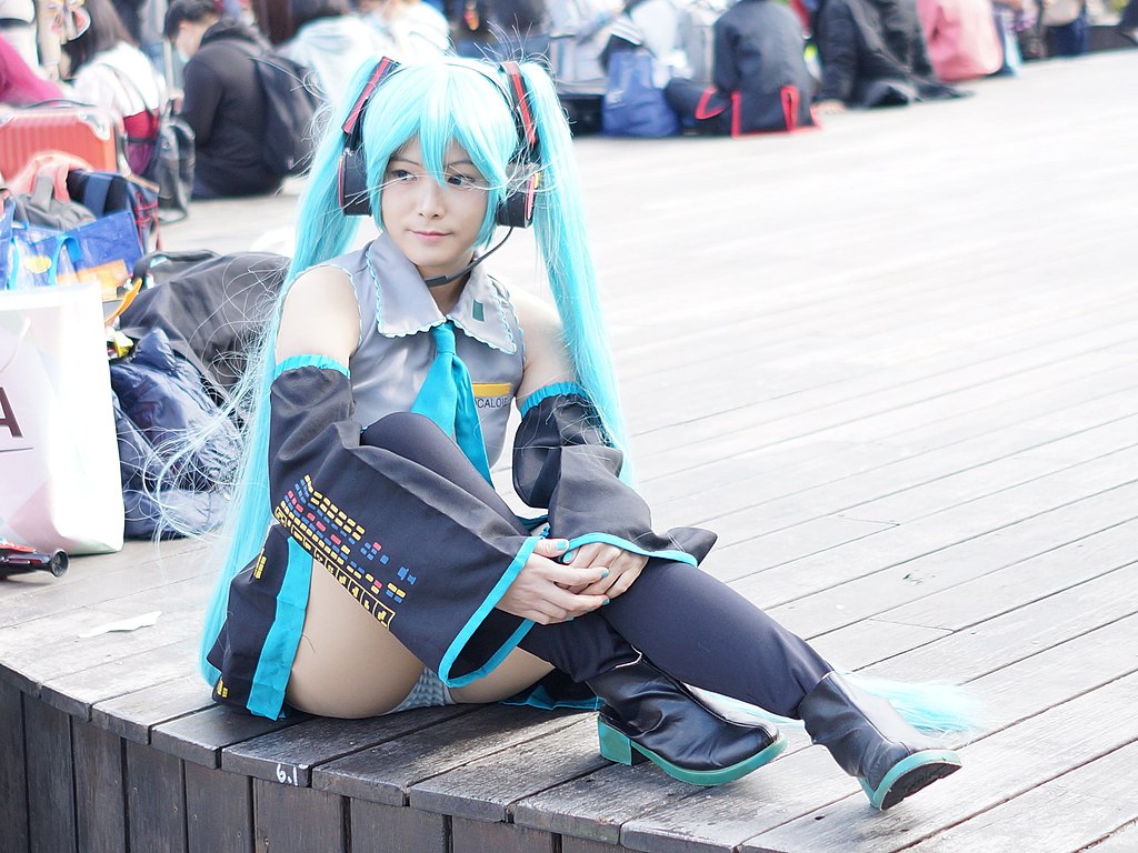 Hatsune miku upskirt