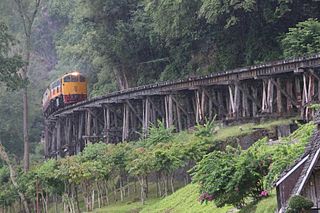 <span class="mw-page-title-main">Wang Pho Viaduct</span> Bridge in Sai Yok, Kanchanaburi