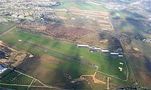 Aérodrome de Chartres vu du ciel en 2021