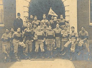 <span class="mw-page-title-main">1901 LSU Tigers football team</span> American college football season