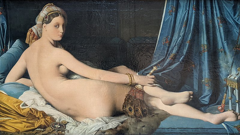 File:La Grande Odalisque - Jean-Auguste-Dominique Ingres - Musée du Louvre Peintures RF 1158.jpg