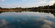 Grand lac de Clairvaux.