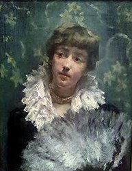 Lady with a Fan 1884