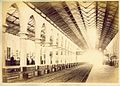 Railway Station Interior View 1880s