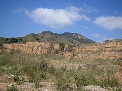 Sierra de La Muela vanaf Galifa