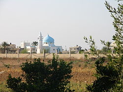 מראה מעבסאן אל-כבירה. המסגד הגדול