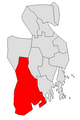 Location in Vestfold county