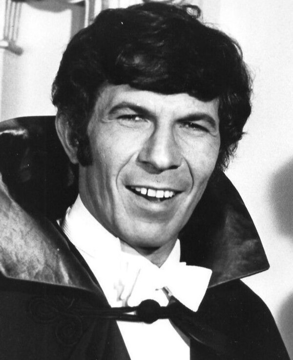 Nimoy in a Mission: Impossible photoshoot in 1970