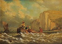 La pêche près des falaises, 1836, collezione privata
